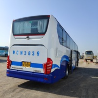 Bus de tourisme d'occasion pas cher, 50 places, double porte, bus de ville, bus de Chine