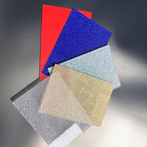 कोसन सामग्री पीसी ठोस चादरें उव संरक्षित एम्बोस्ड पॉलीकार्बोनेट शीट के लिए कोसन सामग्री पीसी ठोस चादरें - Product Image 1