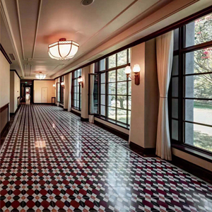 Piastrelle Personalizzate in Cemento per Pavimenti e Pareti del <span class=keywords><strong>Bagno</strong></span>, Design Geometrico 200*200mm, Piastrelle Moderne per Interni con Bordi - Product Image 3