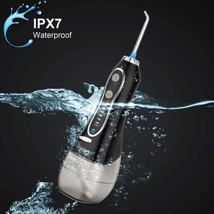 Hydropulseur buccal rechargeable USB, mini irrigateur dentaire avec embouts pour le nettoyage des dents - Product Image 4