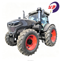 Tracteur agricole à roues diesel Yto 150 CV 4x4 à transmission par engrenages, certifié CE, machine agricole