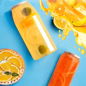 Botellas de Plástico PET para Cerveza, Refrescos, Té de Burbujas y Café - Transparentes, con Impresión de Logotipo Personalizado, 250/330/500/650 ml - Product Image 1