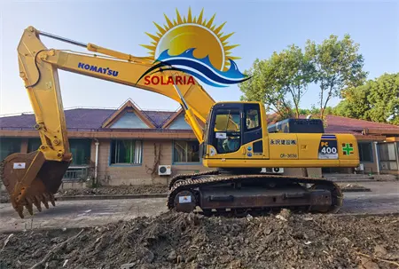 Sử dụng máy xúc KOMATSU sử dụng máy xúc pc400-8r sơn gốc Nhật Bản KOMATSU máy xúc pc400-8 pc400-7 pc450 KOMATSU PC 400