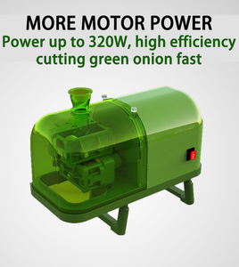 Machine de découpe et de hachage de poireaux, d'oignons verts et de ciboulette pour restaurant, modèle de comptoir - Product Image 2