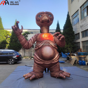 Modelo Realista de Extraterrestre Inflable E.T. Decoración Extraterrestre, Personaje del Mismo Estilo de la <span class=keywords><strong>Película</strong></span>, Exhibición al Aire Libre - Product Image 1