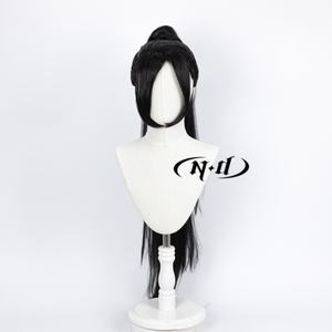 ND Sage Cosplay Inspiré par le jeu pour Comic <span class=keywords><strong>Con</strong></span> Party Cheveux synthétiques Fibre haute température Casquette ajustable Couleur dentelle transparente - Product Image 2