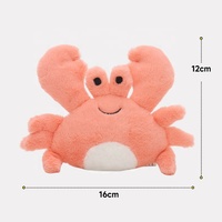 Jouets pour chiens Ocean Plush Squeaky, double son, bruit froissé, jouet à mâcher pour chiots, pour petits chiens, soins dentaires, 6 styles