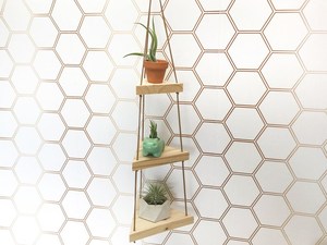 Chuỗi Cây Kệ 3 Tầng Treo Kệ Tam Giác Cây Móc Áo Quà Tặng Cây Giữ Không Khí - Product Image 5