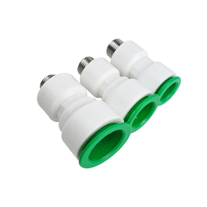 Connecteur rapide PPR droit Push-Fit 1/2 \ "filetage mâle Installation sans chaleur connecteurs d'<span class=keywords><strong>eau</strong></span> de jardin pour 20 <span class=keywords><strong>mm</strong></span> <span class=keywords><strong>25</strong></span> <span class=keywords><strong>mm</strong></span> 32 <span class=keywords><strong>eau</strong></span> - Product Image 3