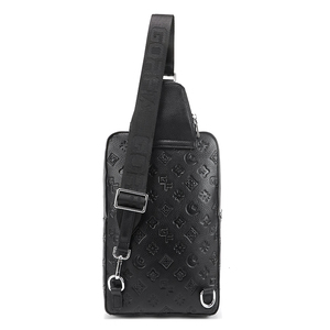 Wholesale Custom Logo Waterproof Sports <b>Waist</b> <b>Bags</b> PU Leather Adjustable Shoulder Strap <b>Waist</b> <b>Bag</b> Messenger for <b>Men</b> Women - Product Image 5