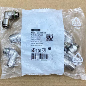 10 ชิ้น NPQH-L-G14-Q10-P10 578285 ตัวเชื่อมต่อการเขียนโปรแกรมควบคุมระบบอัตโนมัติทางอุตสาหกรรม - Product Image 1