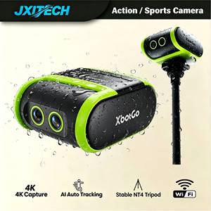 <span class=keywords><strong>Prof</strong></span>. Caméra <span class=keywords><strong>de</strong></span> suivi IA pour sports collectifs 4K HD avec capture automatique des moments clés pour l'enregistrement et la diffusion en direct <span class=keywords><strong>de</strong></span> matchs <span class=keywords><strong>de</strong></span> football, <span class=keywords><strong>de</strong></span> soccer et <span class=keywords><strong>de</strong></span> basketball RC - Product Image 1