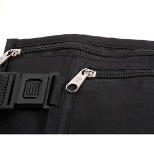 Travelsky Travel Security RFID Bloqueo Bolsa plegable personalizada Hombres Cintura Money Belt Bag - Product Image 3