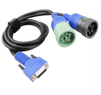 Câble d'outil de diagnostic De Chi Scan pour Nexiq, PN 493148, 6 broches, 9 broches, Deutsch Cummins