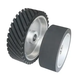 3 "/75mm Breite Gummi kontakt rad Riemens chl eifer Kettenrad Motorantrieb srad - Product Image 1