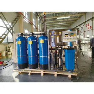 1,2,3 ton large reverse osmosis water purifier school direct drinking machine purified water equipment