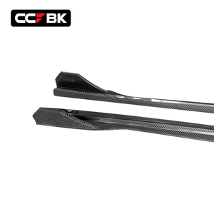 Pour BMW G20 G21 M Sport 318i <span class=keywords><strong>318d</strong></span> 320i 320d 320e 325i 330i 330d 330e 340i 340d <span class=keywords><strong>2018</strong></span>-2026 Jupes de pare-chocs latérales en fibre de carbone sèche - Product Image 4