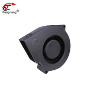 Yüksek performanslı turbo hava fanı 9330 93x93x30mm 12V 24V küçük DC su geçirmez sessiz santrifüj fan