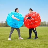 Ballon Zorb Gonflable Unisexe en PVC pour Adultes et Enfants, Tenue de Sport de Football, Ballon de Plage Gonflable, Jouet d'Extérieur