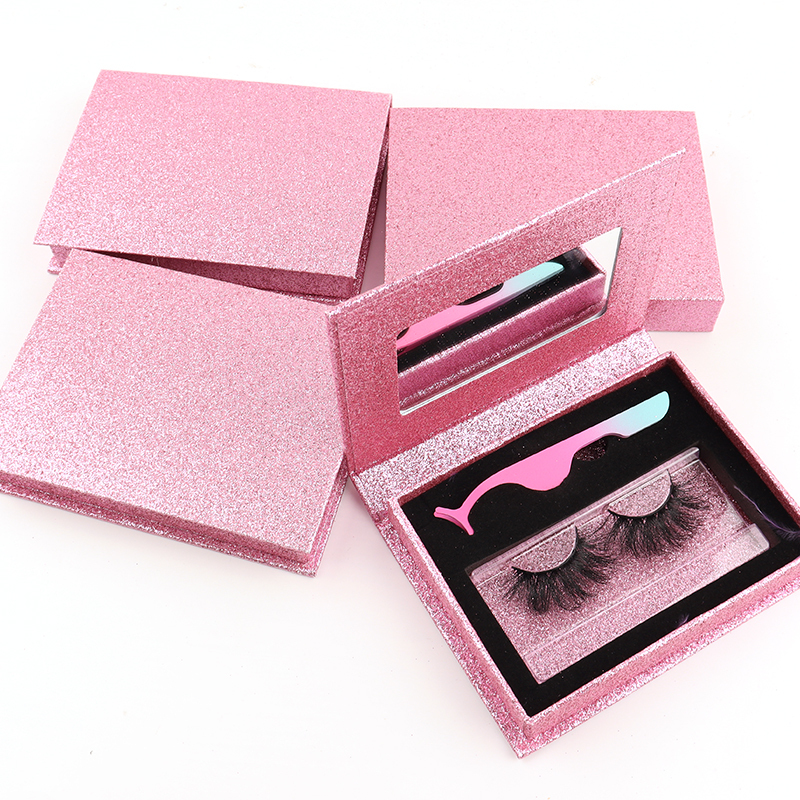 Naturel Faux Cils 3D Vison Cils Volume Longue Bande 25mm Vison Cils