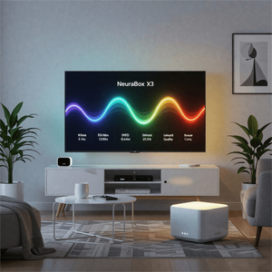 OTT TX Super 6K Set Top Box <span class=keywords><strong>Android</strong></span> 12 8+64GB 6K TV-versie Beste Streaming Media Player Quad Core <span class=keywords><strong>Android</strong></span> 10 OS WiFi 5GHz IR/Stem - Product Image 5