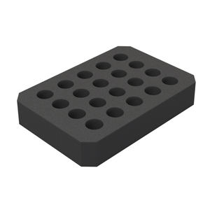 Mezclador de Vórtice Multitubo JQ-MV50, Agitador de Vórtice de Laboratorio con Soporte de Espuma para Mezclar 54 Muestras en Tubos de Ensayo - Product Image 4