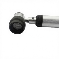 Portable Steel Dermatoscope 10x Zoom 3.5V LED White Light Mini Pin Tech Instruments 1 Year Warranty CE/ISO13485 Certified Class