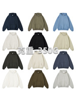 Sudadera con Capucha para Hombre, 350G, Invierno, Casual, Manga Larga, Forro Polar Grueso, para Entrenamiento, Secado Rápido, Resistente al Viento, Transpirable