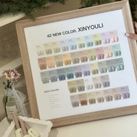 Nouvelle Arrivée 2026 – Coffret de 42 Couleurs de Vernis Gel Macaron – Collection Style Coréen – Vente en Gros pour Salons de Manucure – Vernis Gel UV LED