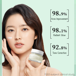 Diskon besar Vegan pencerah jerawat krim wajah efektif untuk membersihkan kulit - Product Image 3