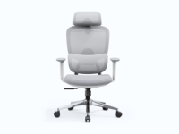 Chaise de bureau ergonomique inclinable avec support lombaire, réglable en hauteur, chaise de jeu pour ordinateur