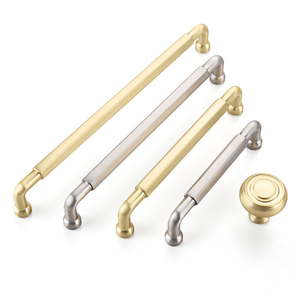 Oukali New Release Modern Furniture Cabinet Kitchen Cupboard Zinc Alloy Nickel 160mm Pull Handles - Product Image 1
