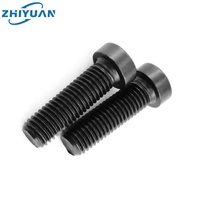 DIN 7984 M4 vis hexagonale intérieure à haute résistance vis à tête basse boulon à oxyde noir vis hexagonale intérieure