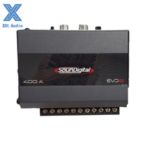 Amplificateur de voiture EVO Series 100W*4CH Classe D pour système audio avec crossovers et égaliseurs