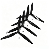 Hélices en fibre de verre à 3 pales 1310 CW CCW, hélices de remplacement pour drone multirotor FPV RC, accessoires de quadricoptère
