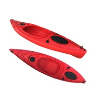 Vente en gros de canoës gonflables en PVC pour 1 personne, canoë-kayak, bateaux à rames, kayak
