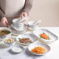 Service de table Arcopal en boîte colorée, emballage en porcelaine, style occidental, logo personnalisé en céramique, style moderne, technique de fabrication, vacances