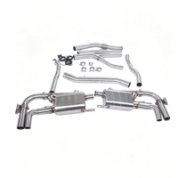 Échappement Catback en Acier Inoxydable 304 pour Mercedes-AMG GLE53 W167 3.0T 2020-2026, Système de Silencieux à Commande de Soupape OEM Original
