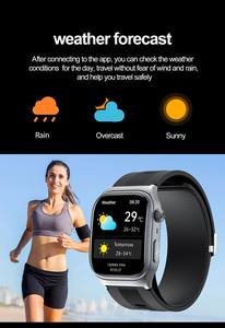 Envío rápido Bomba de aire de grado médico + Airbag <span class=keywords><strong>Tipo</strong></span> de reloj inteligente Presión arterial verdadera ECG Presión arterial Voz NFC Salud Reloj inteligente - Product Image 6