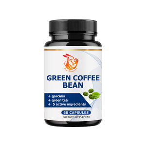 Capsules de café vert personnalisées en usine avec haricot blanc et feuille d'olivier pour la combustion des graisses et la gestion du poids - Product Image 1