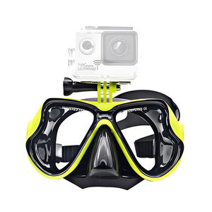 Natación Máscara DE <span class=keywords><strong>BUCEO</strong></span> Cámara Snorkel Equipo DE <span class=keywords><strong>BUCEO</strong></span> <span class=keywords><strong>Buceo</strong></span> Máscara de pesca submarina Snorkel Fin Photo Mask con soporte <span class=keywords><strong>Gopro</strong></span> - Product Image 1