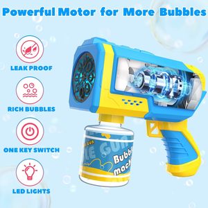 <span class=keywords><strong>Kaitong</strong></span> You Toy OEM ODM EPT Vente en gros Mini pistolet à bulles électrique LED à 8 trous en plastique pour enfants de 2 à 14 ans - Product Image 5