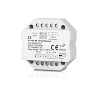 L1 Télécommande RF sans fil gradateur LED 0-10V/1-10V AC Push Dim Switch Contrôleur Zigbee 220V certifié ROHS