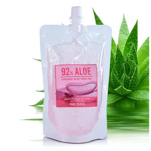 Natural OEM Bulk Remove Acne Scars Creme Organic 92% Aloe Vera Soothing Gel For Skin