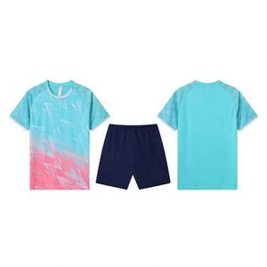 Uniformes de Fútbol Azules de Talla Grande, Camisetas de Fútbol Transpirables de Secado Rápido, 100% Poliéster, Ropa Deportiva - Product Image 5