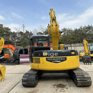 Offre Spéciale Mini pelle sur chenilles d'occasion de haute qualité Moteur Komatsu presque neuf Poids de 7.8 tonnes pour l'inspection vidéo - Product Image 6