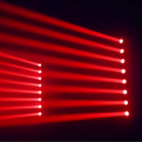 UNOXINE 8x12W RGBW Spider LED Moving Head Light |   Effet de faisceau laser haute vitesse pour fête, club et scène