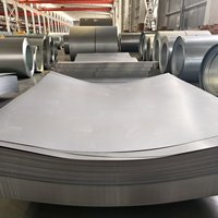 Tôles d'acier galvanisé Dx51d Z275 à chaud, épaisseur 0,45-4,5 mm, bobines d'acier laminé à froid, tôles de fer pour toiture