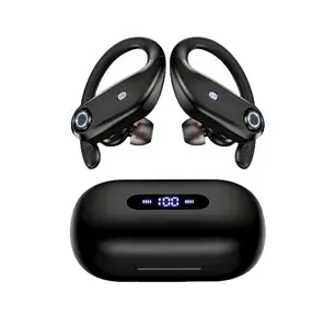 2021新しいディープバスワイヤレスイヤフォンスマートイヤホンAirahoBluetooth5.2チップセットスポーツヘッドセット充電タイプC