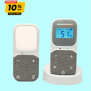 Fabricante OEM ODM, Monitor de Audio para Bebés al por Mayor, Recargable, Batería de 1000 mAh, Luz Nocturna, Walkie Talkie para el Cuidado del Bebé - Product Image 1